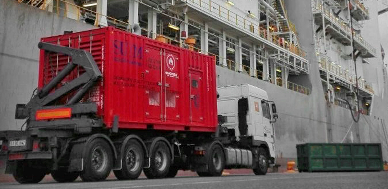 Generator sets for oil rigs